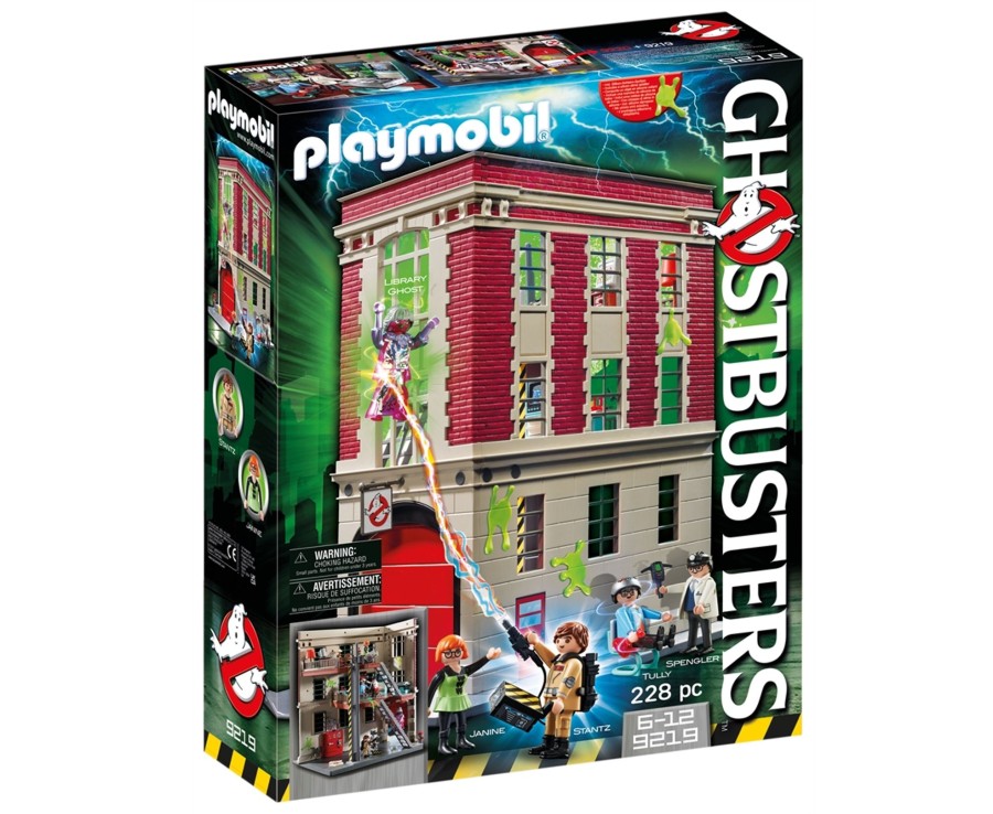 Toys Ken Black Toys | Playmobil 9219 Ghostbusters Fire Hq