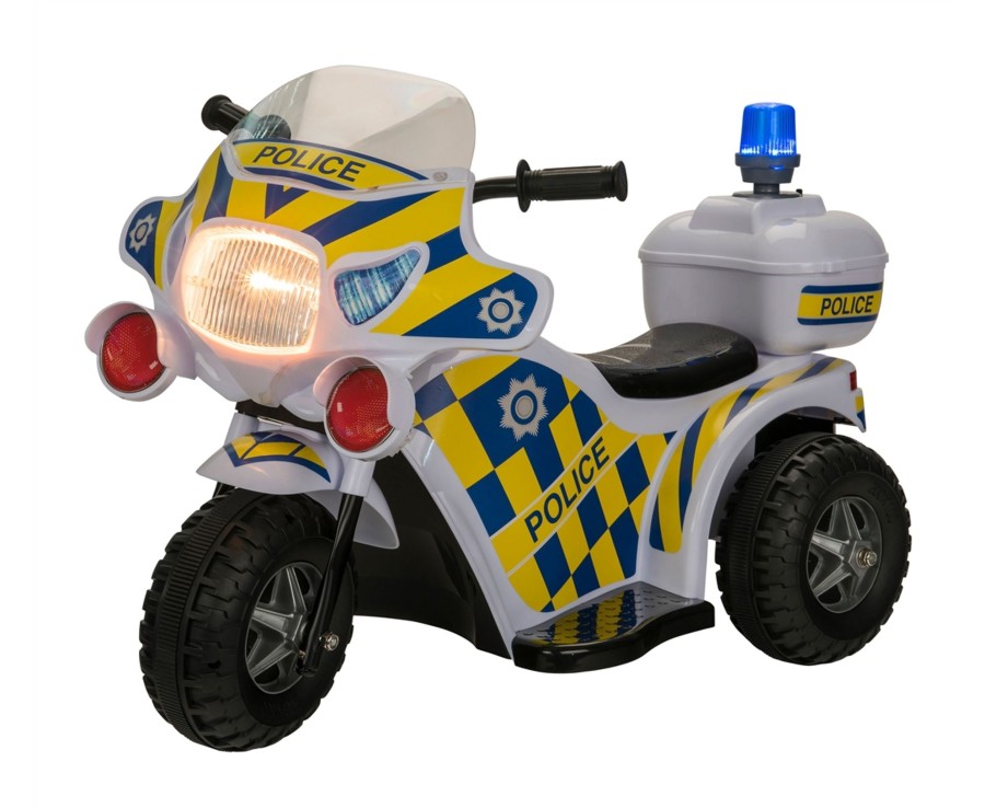 Outdoor Ken Black Toys | Police 6 Volt Motorbike Ride On