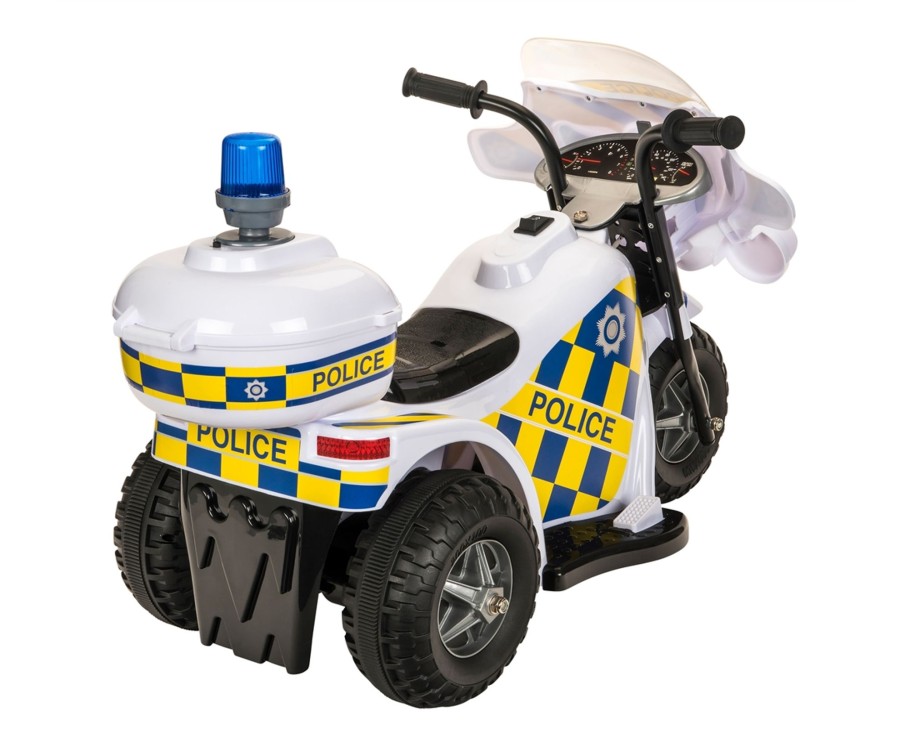 Outdoor Ken Black Toys | Police 6 Volt Motorbike Ride On