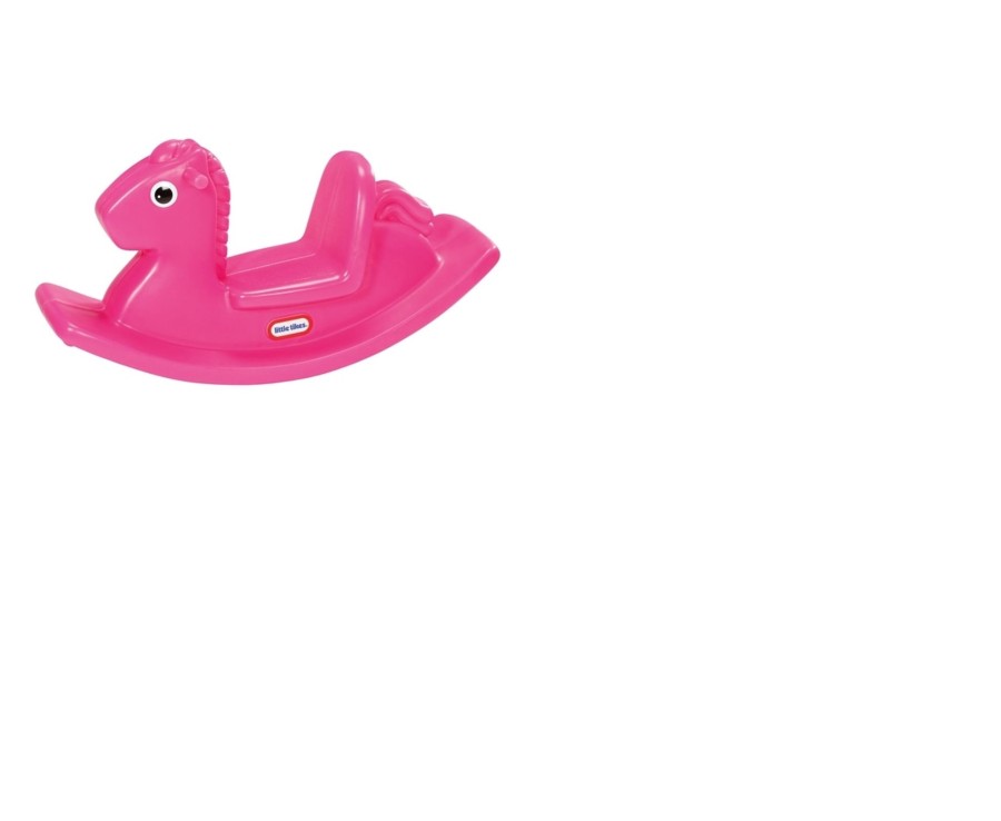 Outdoor Ken Black Toys | Little Tikes Rocking Horse Magenta