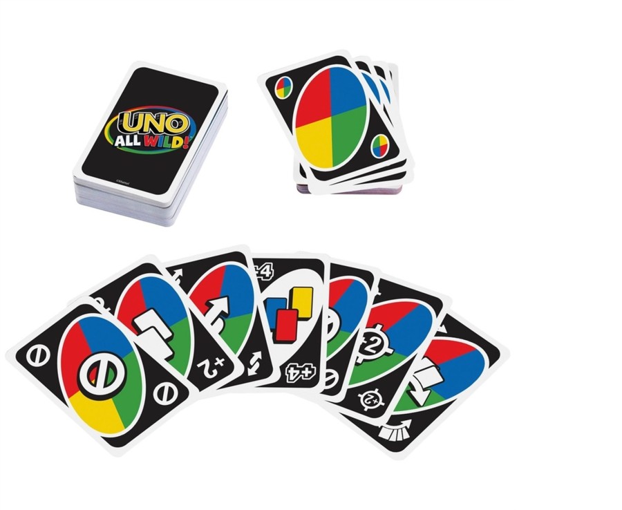 Learning & Education Ken Black Toys | Uno All Wild Card Game