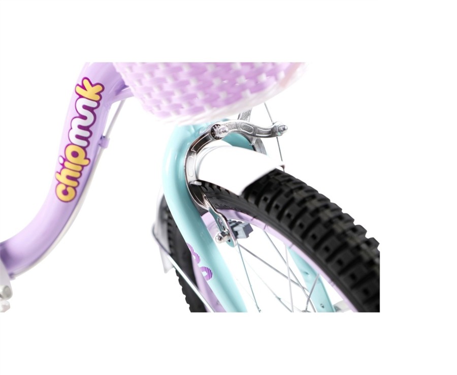 Outdoor Ken Black Toys | 16 Inch Chipmunk Lollipop Purple Bike