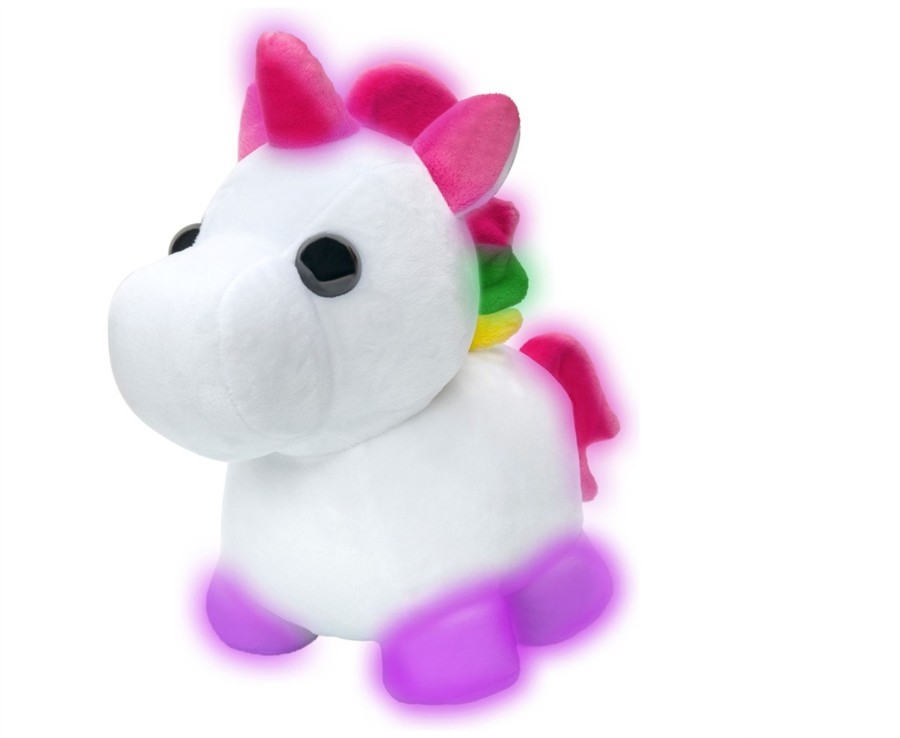 Toys Ken Black Toys | Adopt Me! Neon Unicorn 30Cm Plush