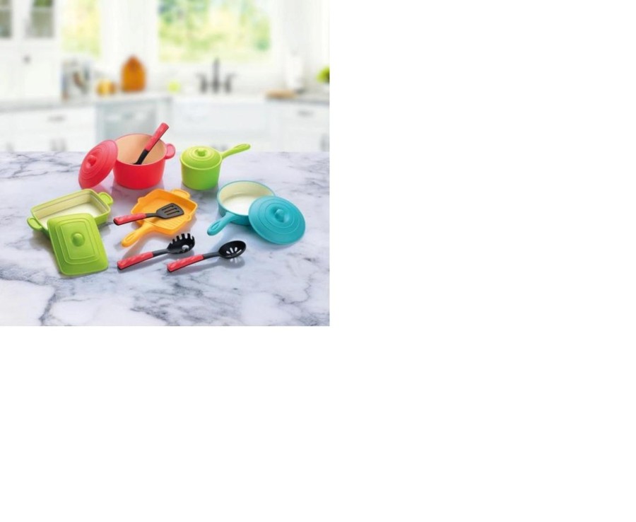 Learning & Education Ken Black Toys | Modern Cookware Set