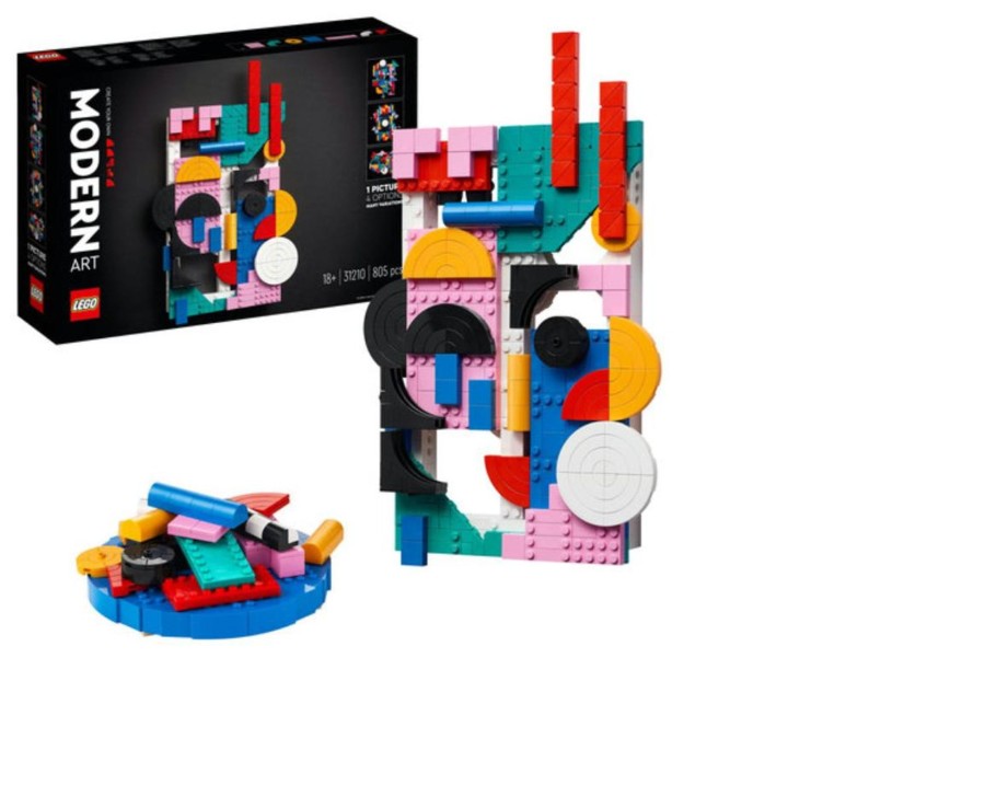 Toys Ken Black Toys | Lego Art 31210 Modern Art Craft Set