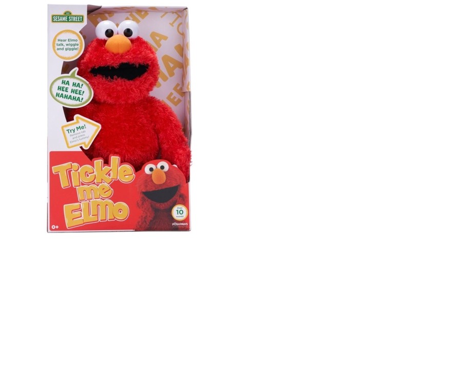 Toys Ken Black Toys | Sesame Street Tickle Me Elmo Plush