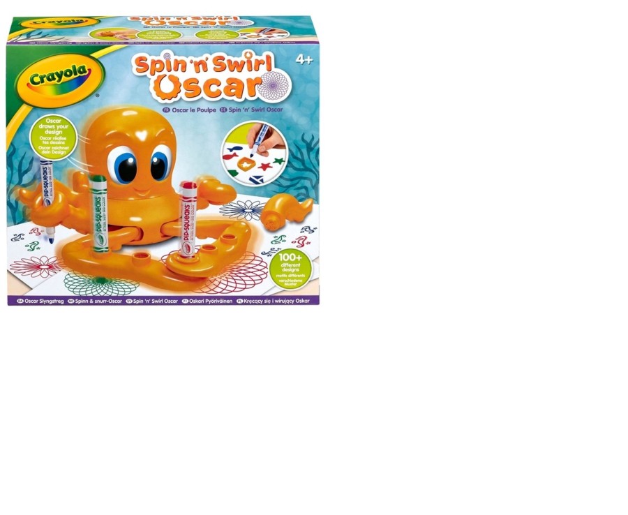 Learning & Education Ken Black Toys | Crayola Spin 'N' Swirl Oscar