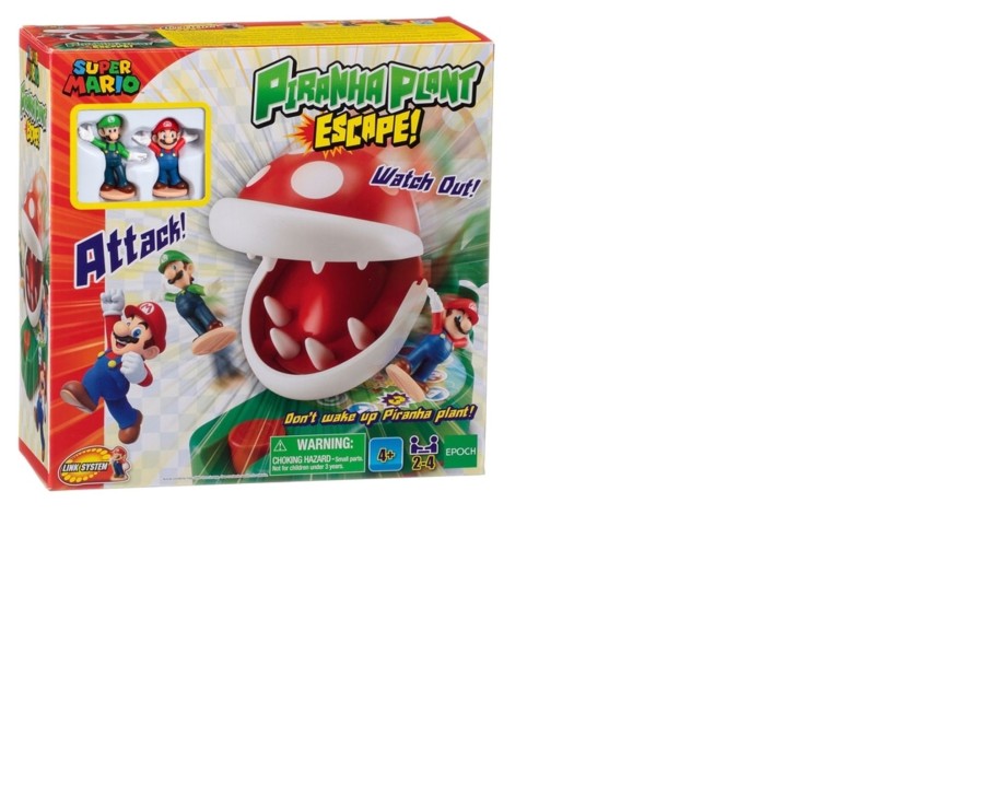 Learning & Education Ken Black Toys | Super Mario Piranha Plant Escape Board Game