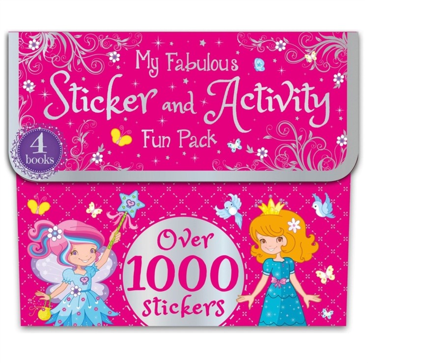 Learning & Education Ken Black Toys | 1000'S Of Stickers - My Fabulous Sticker And Activity Fun Pack