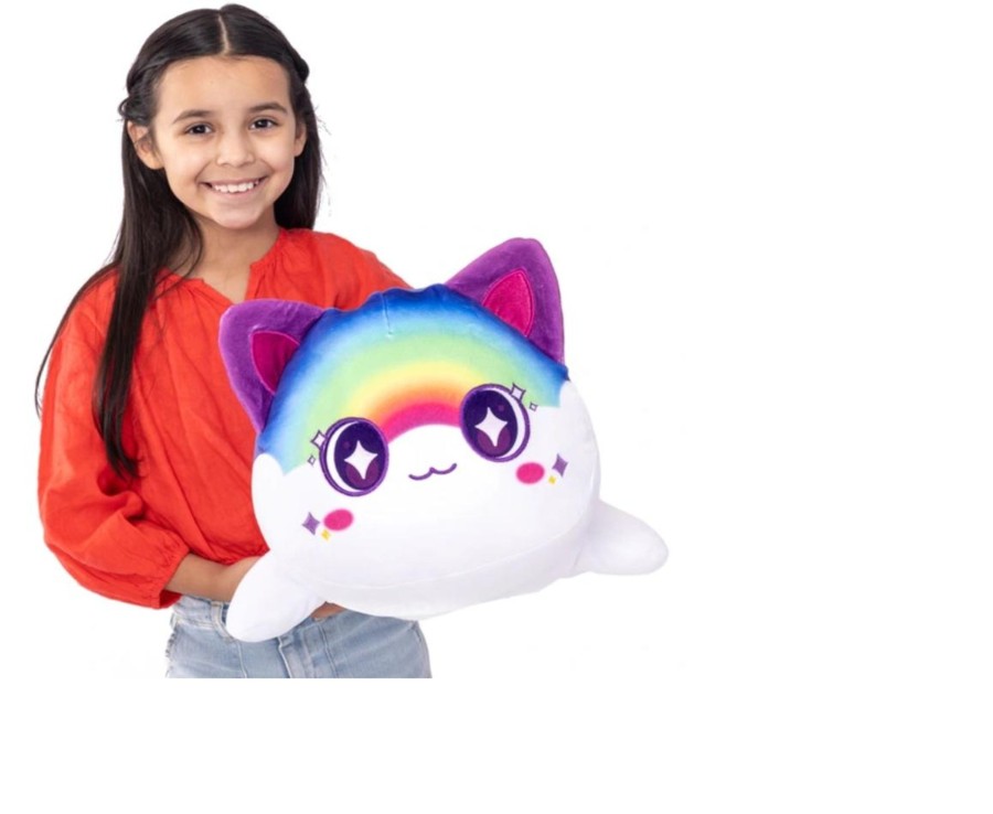 Toys Ken Black Toys | Aphmau 40Cm Jumbo Plush Rainbow Cat