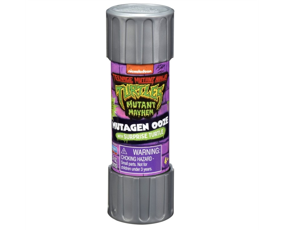 Toys Ken Black Toys | Tmnt -Mutant Mayhem Mutagen Ooze Canisters With Surprise Turtle And Ooze- Assortment