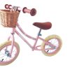 Outdoor Ken Black Toys | 12 Inch Funbee Balance Bike With Basket