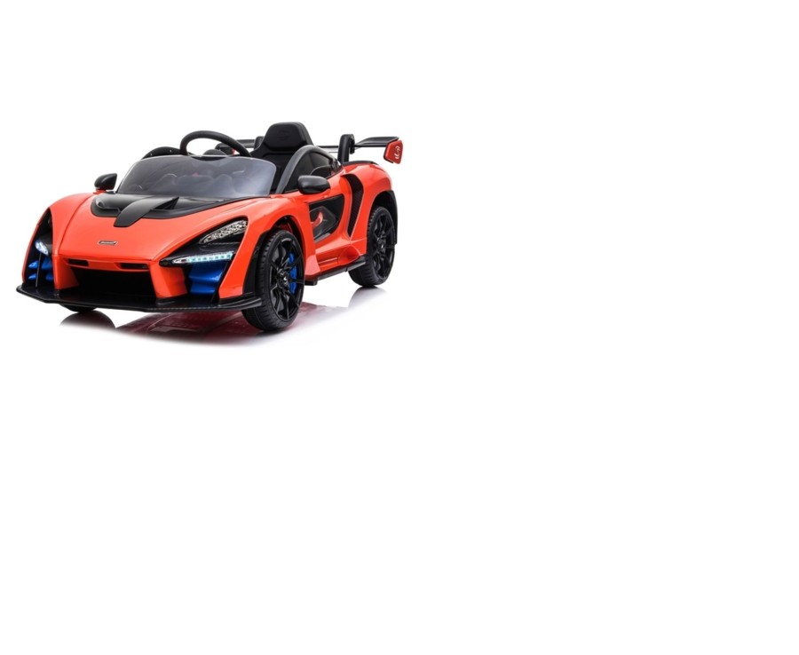 Outdoor Ken Black Toys | 12V Senna Mclaren Electric Ride On With Remote Control