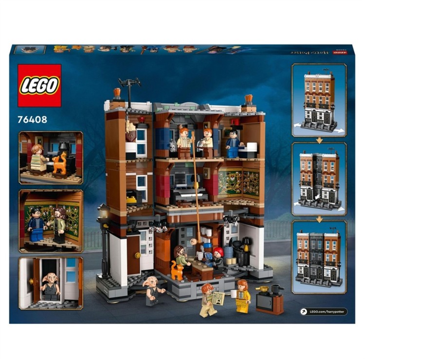 Toys Ken Black Toys | Lego 76408 Harry Potter 12 Grimmauld Place Model