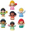 Toys Ken Black Toys | Fisher-Price Little People Disney Princess 7 Figure Pack