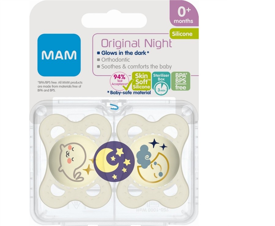 Baby Ken Black Toys | Mam Night 0+ Soother