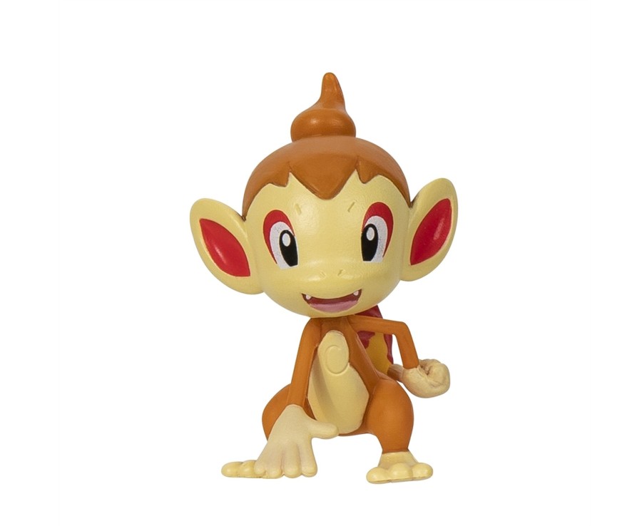 Toys Ken Black Toys | Pokemon Battle Figure 3 Pack 5Cm Chimchar, 5Cm Oddish & 8Cm Umbreon