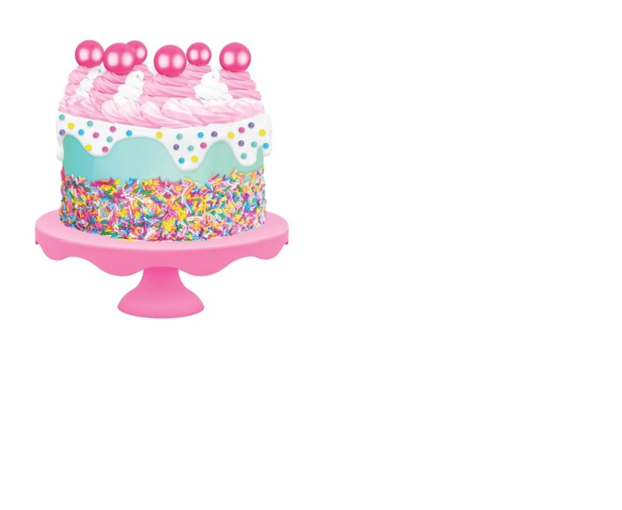 Learning & Education Ken Black Toys | Slimy Sugary Crush Pastry Series Slimy-Party-Cake