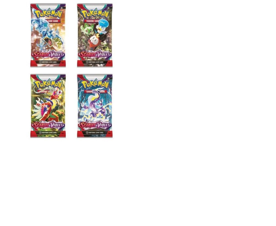 Toys Ken Black Toys | Pokemon Trading Card Game: Scarlet & Violet Booster Pack Assortment