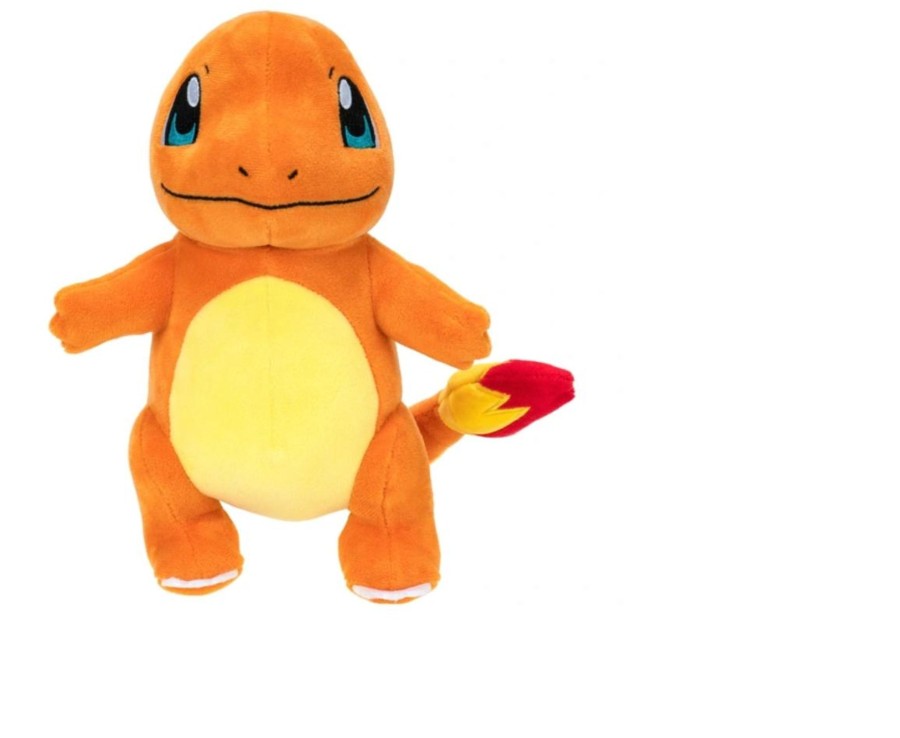 Toys Ken Black Toys | Pokemon Chamander Plush - 8-Inch Pokemon Plush