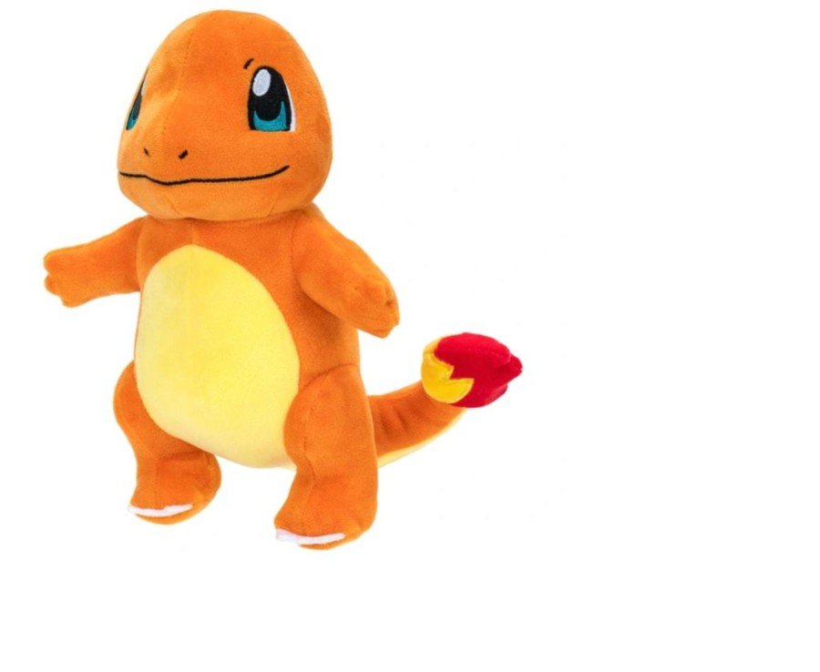 Toys Ken Black Toys | Pokemon Chamander Plush - 8-Inch Pokemon Plush