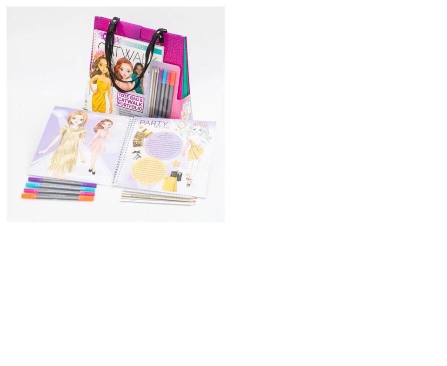 Learning & Education Ken Black Toys | Pop Fashion Tote Bag - Catwalk Portfolio