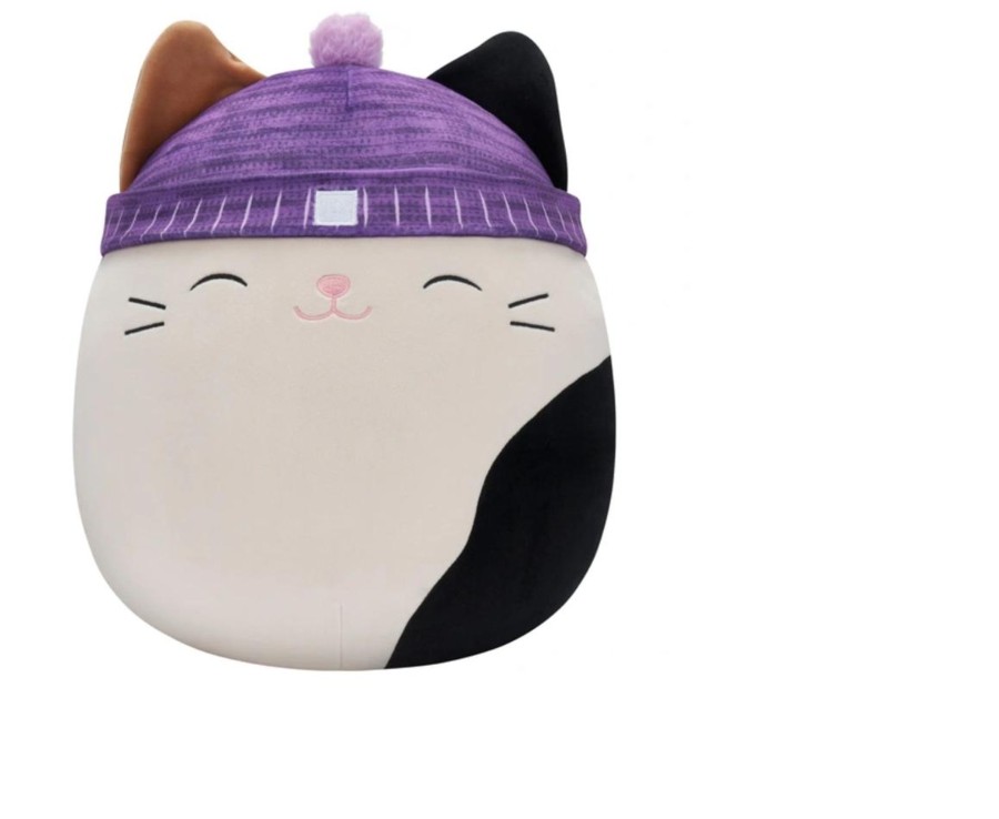 Toys Ken Black Toys | Original Squishmallows 40Cm - Cam The Calico Cat With Beanie