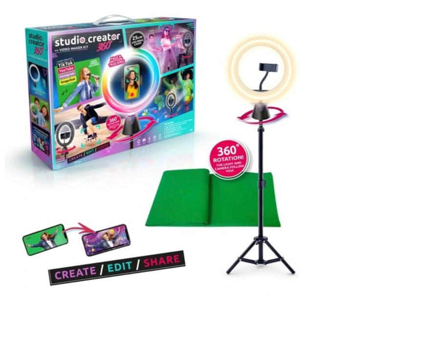 Tech & Gaming Ken Black Toys | Studio Creator 360 Degree Video Maker Kit