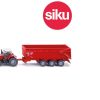 Toys Ken Black Toys | 1:87 Massey Ferguson Tractor With Trailer