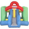 Outdoor Ken Black Toys | Jump 'N Double Slide Bouncer