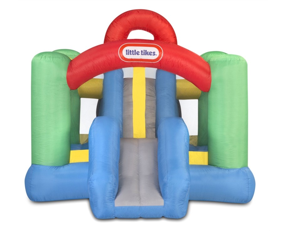 Outdoor Ken Black Toys | Jump 'N Double Slide Bouncer