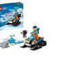 Toys Ken Black Toys | Lego® City Arctic Explorer Snowmobile 60376 Building Toy Set (70 Pieces)