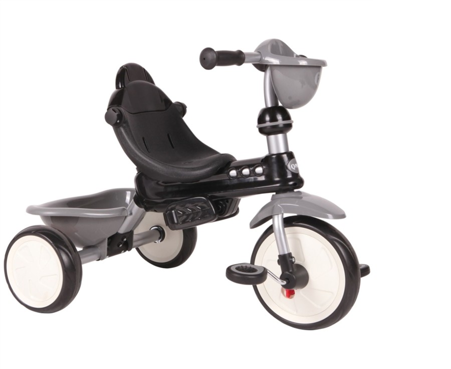 Outdoor Ken Black Toys | Q Play Cosy 4-In-1 Trike Grey