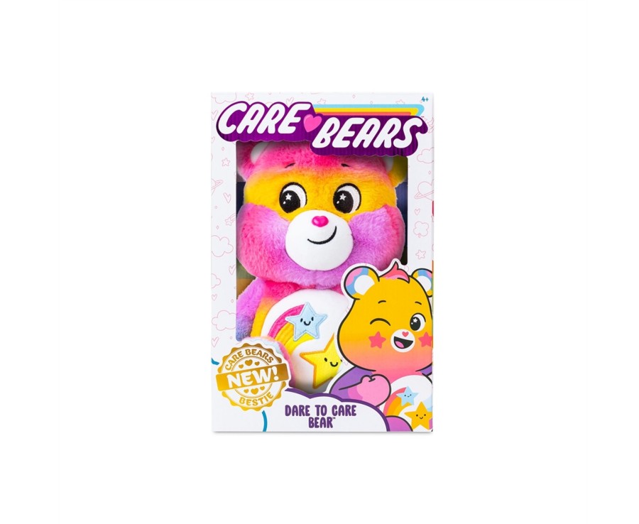 Toys Ken Black Toys | Care Bears 35Cm Medium Plush - Dare To Care Bear