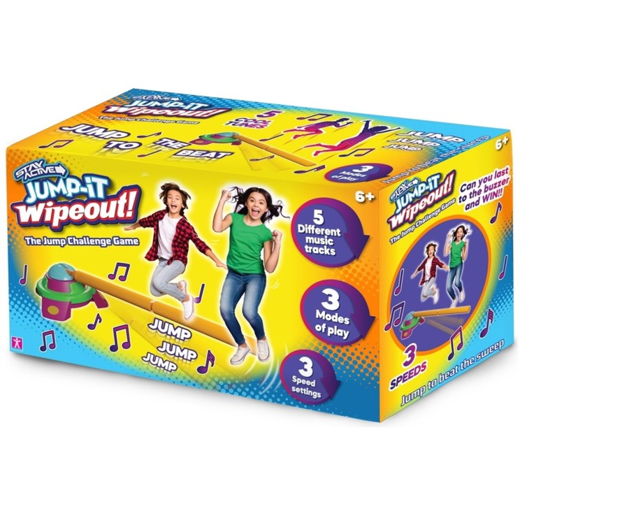 Tech & Gaming Ken Black Toys | Stay Active Jump-It Wipe Out