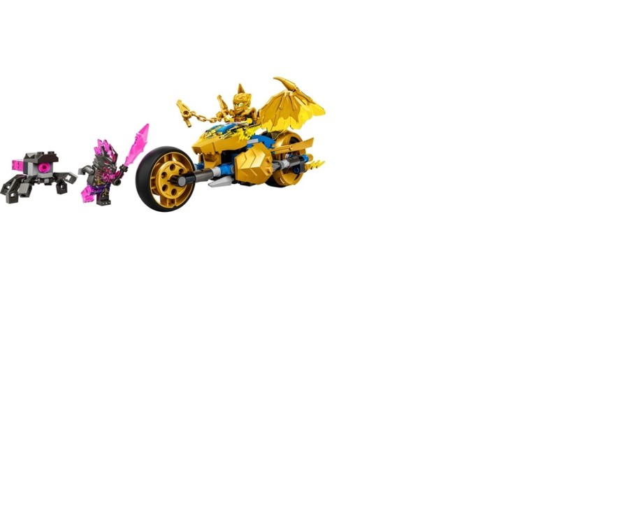 Toys Ken Black Toys | Lego 71768 Ninjago Jay'S Golden Dragon Motorbike Toy