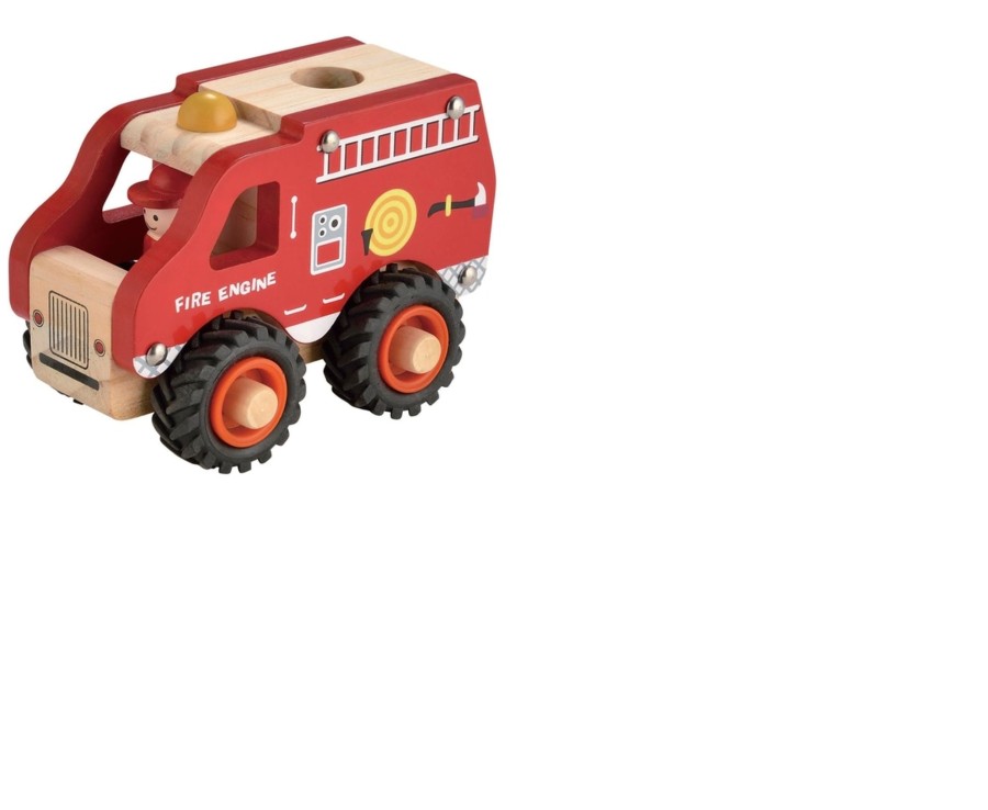 Toys Ken Black Toys | Wooden Trucks Assortment