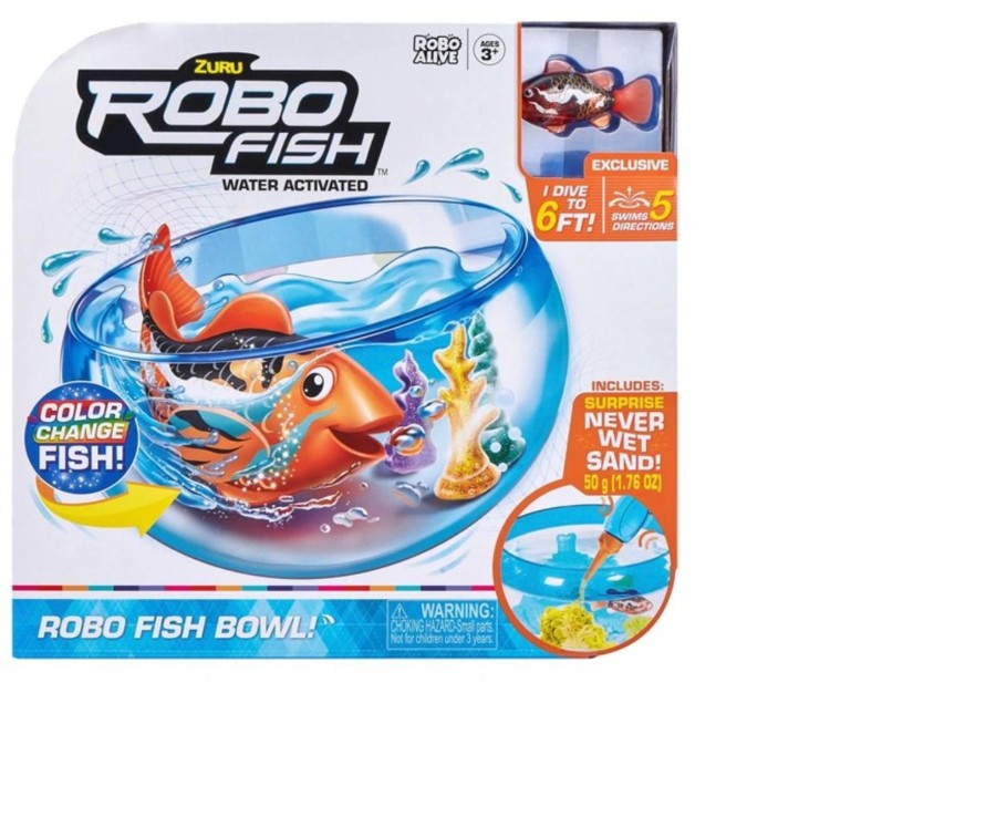 Toys Ken Black Toys | Robo Fish Tank Playset Assortment