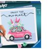 Learning & Education Ken Black Toys | Ravensburger Creart Adult Paint By Numbers - Enjoy The Moment