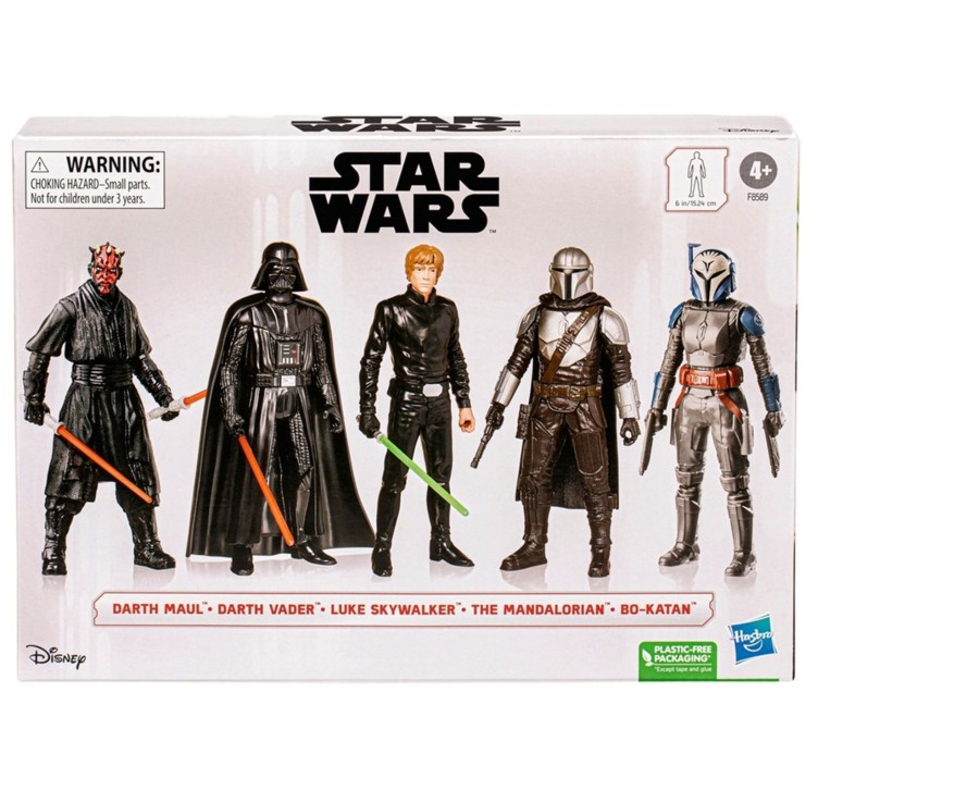 Toys Ken Black Toys | Star Wars Heroes & Villains Across The Galaxy Figures 5 Pack