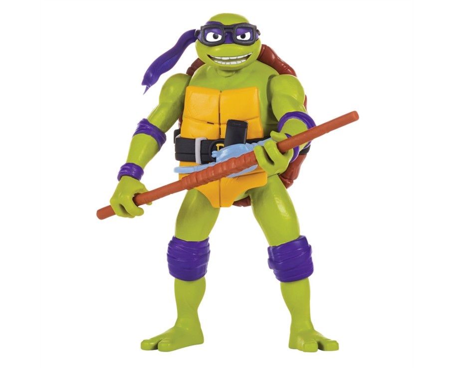 Toys Ken Black Toys | Tmnt Mutant Mayhem Deluxe Ninja Shouts Figure - Donatello