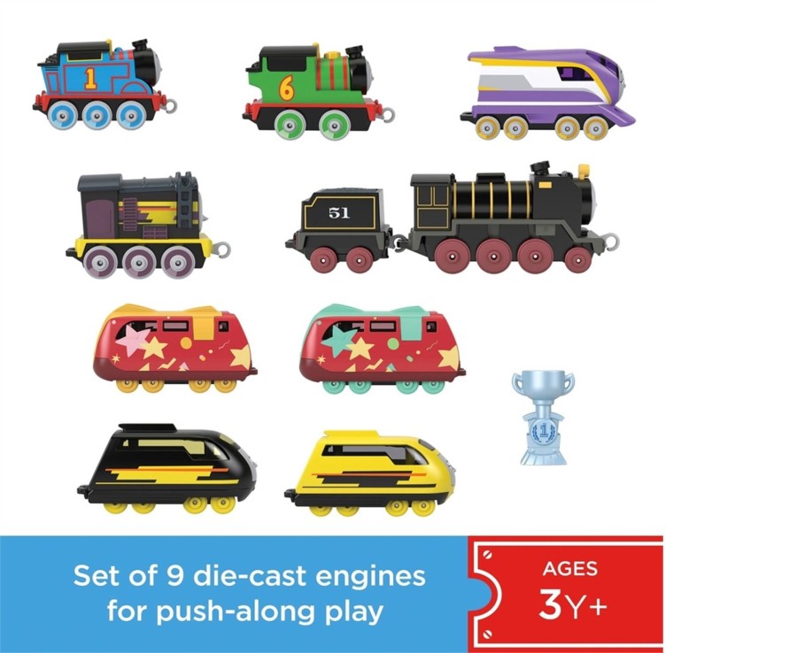 Toys Ken Black Toys | Thomas & Friends Sodor Cup Racers Multi Engine Pack