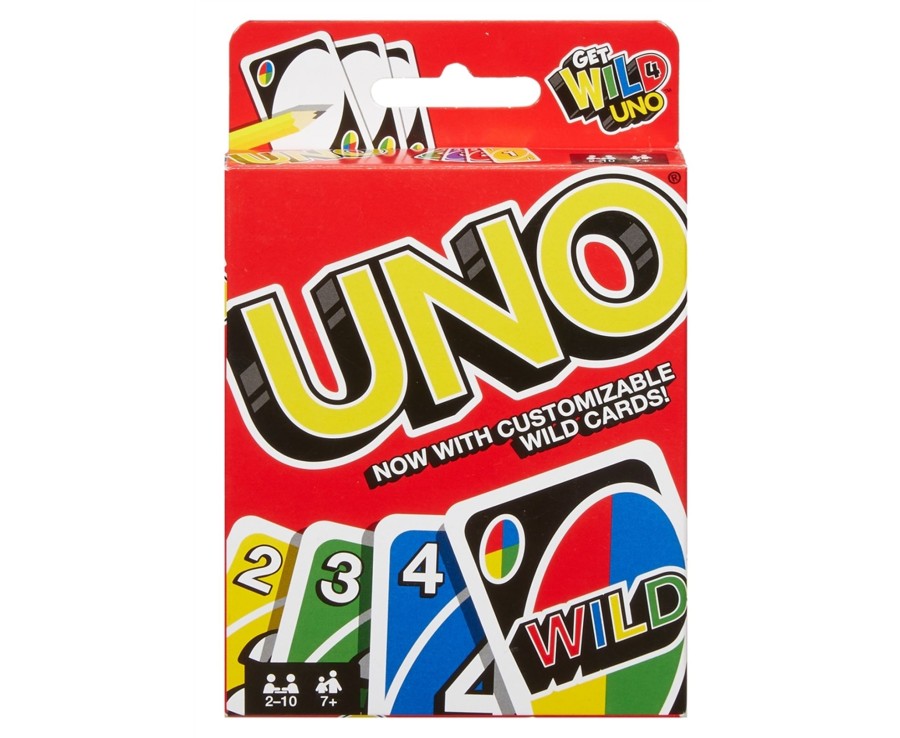 Learning & Education Ken Black Toys | Uno Card Game