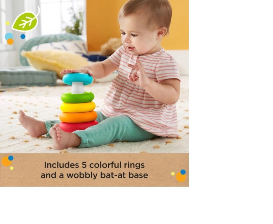 Baby Ken Black Toys | Fisher-Price Rock-A-Stack Baby Toy