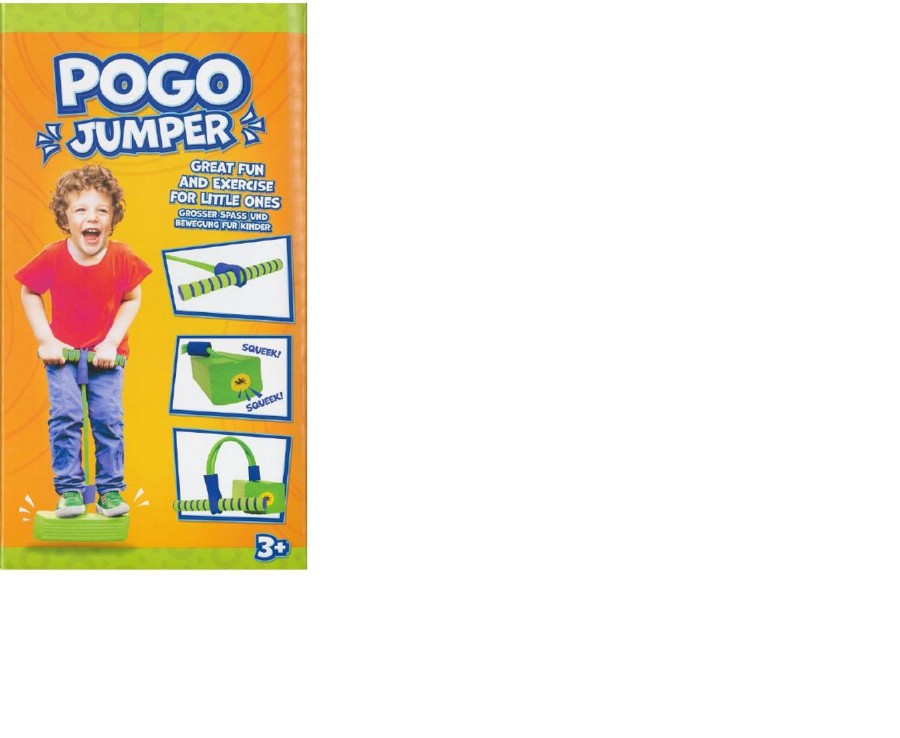 Outdoor Ken Black Toys | Green & Blue Foam Pogo Jumper