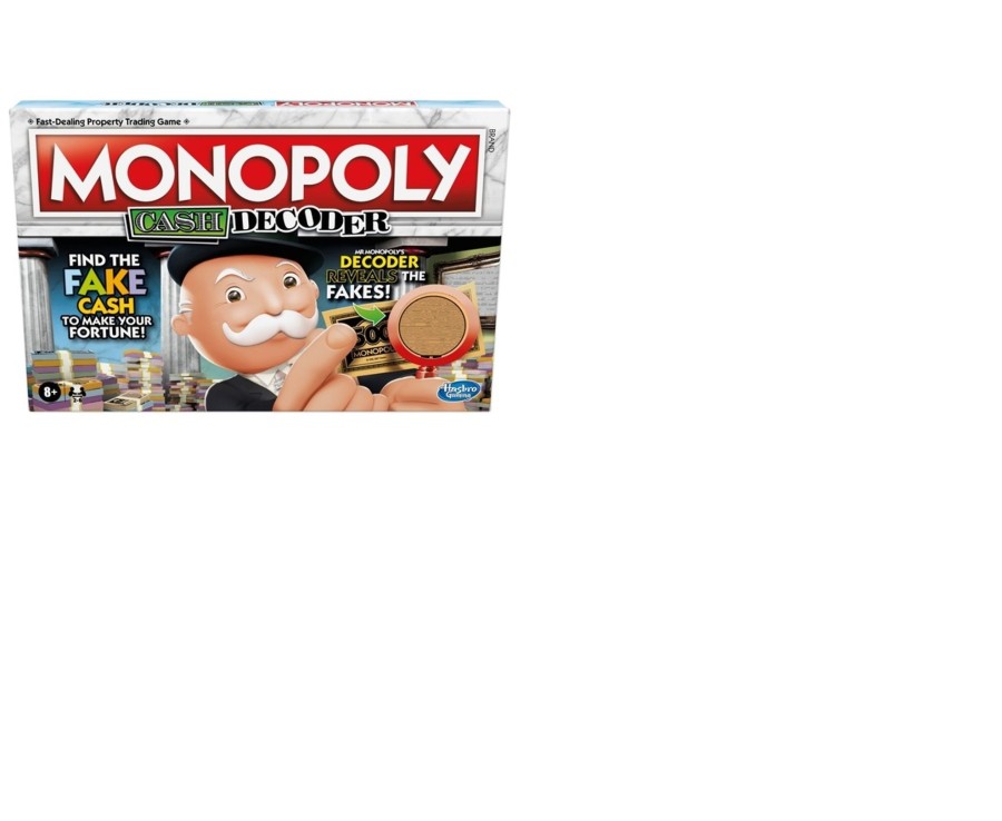 Learning & Education Ken Black Toys | Monopoly Crooked Cash Board Game