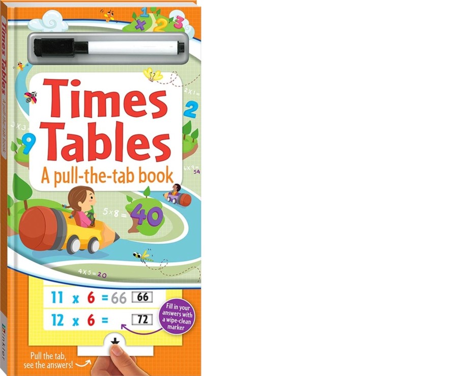 Learning & Education Ken Black Toys | Pull The Tab With Pen Times Table