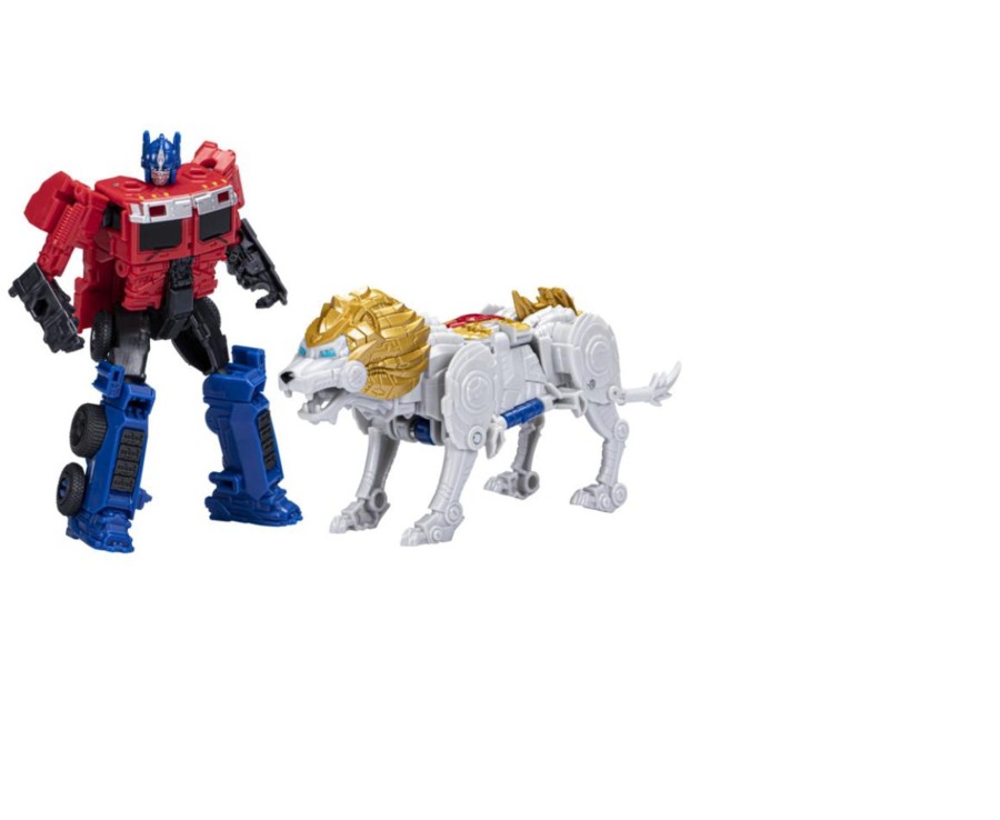 Toys Ken Black Toys | Transformers: Rise Of The Beasts Beast Alliance Beast Combiners 2-Pack Optimus Prime & Lionblade