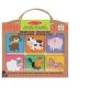 Toys Ken Black Toys | Melissa & Doug Wooden Puzzle - Farm Friends