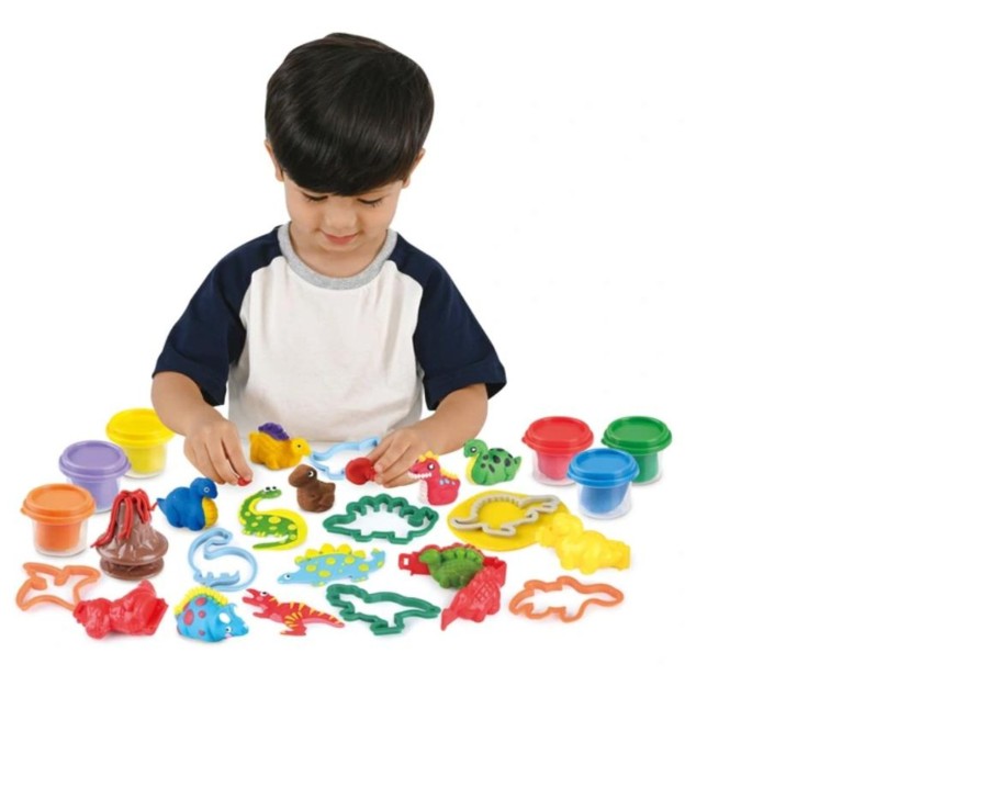 Learning & Education Ken Black Toys | Dino Party Dough Kit Bonus Pack